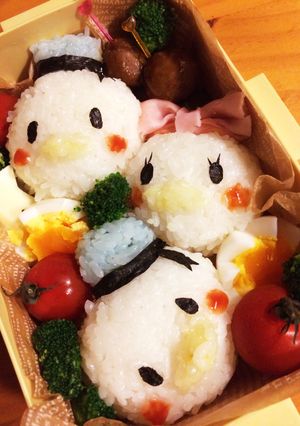 簡単！ツムツム♡キャラ弁-レシピのメイン写真