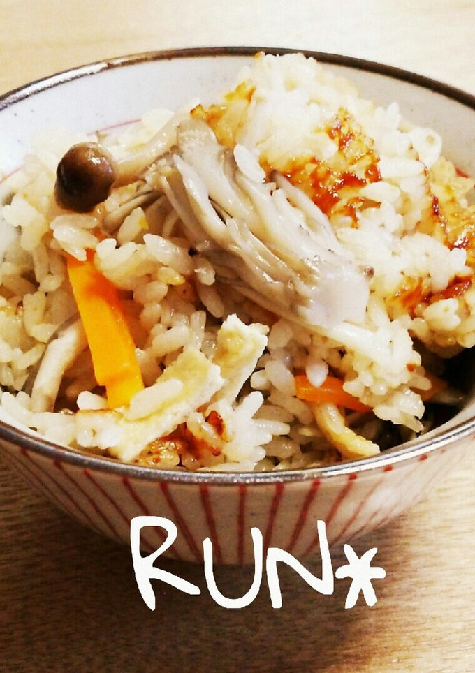 簡単！たっぷり♥きのこご飯-レシピのメイン写真