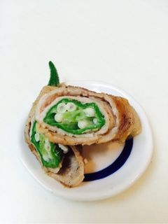 オクラの豚肉巻き甘辛炒め-レシピのメイン写真