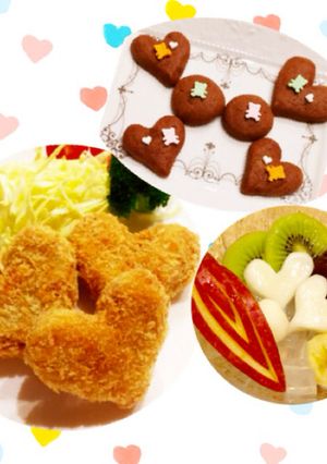 ♡♡ハートの成型♡♡-レシピのメイン写真