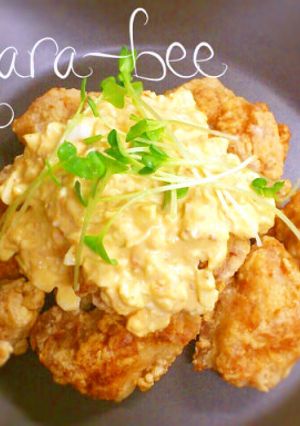 美味しすぎ♡和風胡麻タルタル唐揚げ-レシピのメイン写真