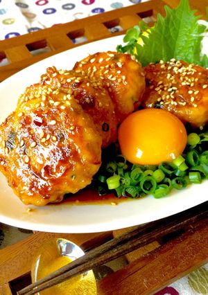 ぷりぷりで美味しい♪居酒屋さん風つくね。-レシピのメイン写真