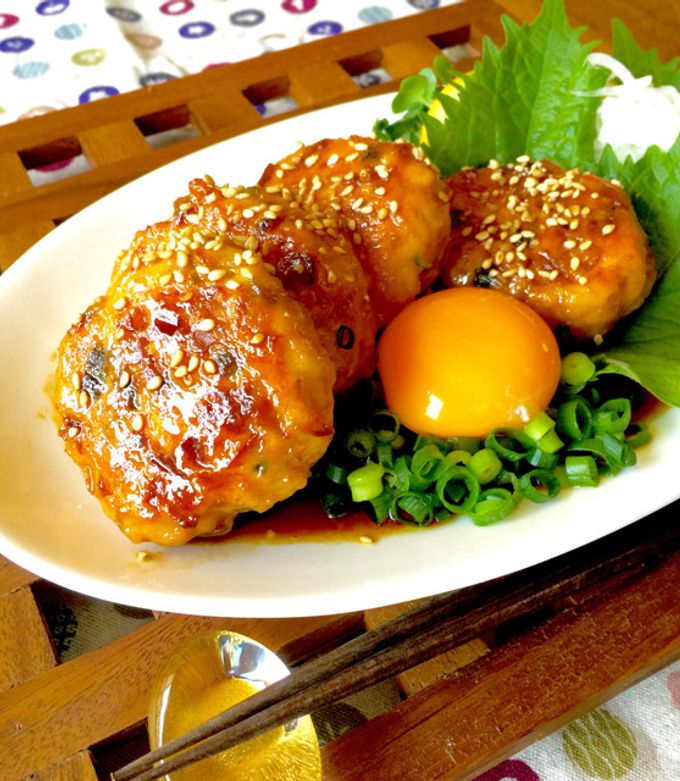 ぷりぷりで美味しい♪居酒屋さん風つくね。 by ＊チッチ・Y