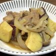 鶏肉とさつまいもの甘辛煮