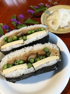 ランチ弁当。おにぎらずの太巻き-レシピのメイン写真