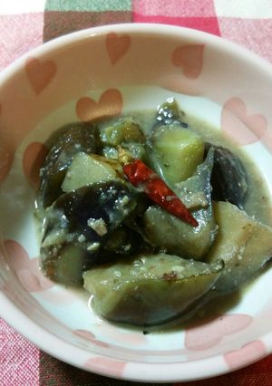 なすのにんにく味噌煮-レシピのメイン写真