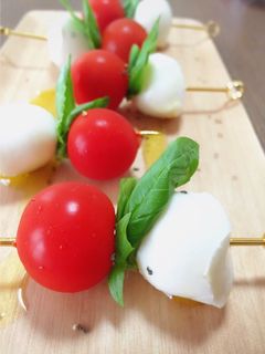 カプレーゼのピンチョス.*・゚-レシピのメイン写真