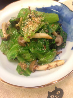 副菜!簡単♪レタスとしめじの炒めもの♪-レシピのメイン写真