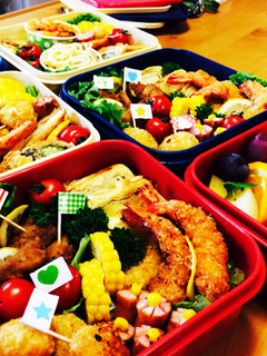 体育祭2015お弁当。運動会-レシピのメイン写真