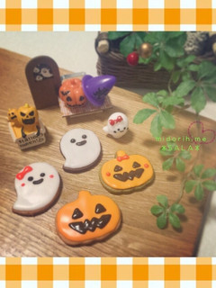 型抜きアイシングクッキー☆ハロウィン♬-レシピのメイン写真