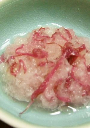 甘酢(^^)大根おろし（かきのもと入り）-レシピのメイン写真