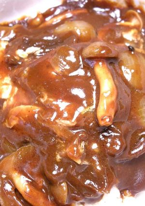 ランチに簡単！ 鯖缶のハヤシライス！-レシピのメイン写真