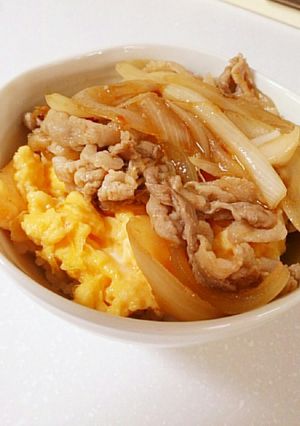 豚コマでピリ辛スタミナ丼-レシピのメイン写真