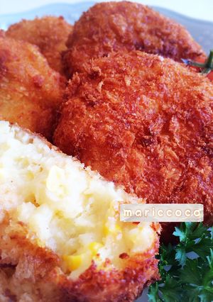 北海道じゃがバター♡コーンコロッケ-レシピのメイン写真