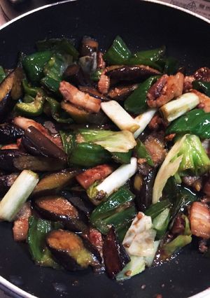 簡単！豚バラと冷蔵庫野菜の味噌炒め-レシピのメイン写真