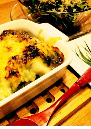 いける！パクチ−味噌の里芋グラタン♪-レシピのメイン写真