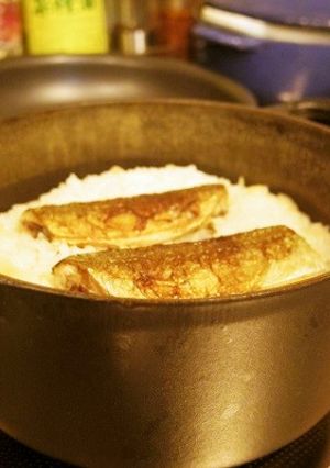 秋刀魚の炊き込みご飯-レシピのメイン写真