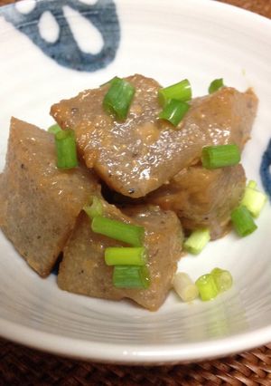 簡単♪コクうま味噌こんにゃく-レシピのメイン写真