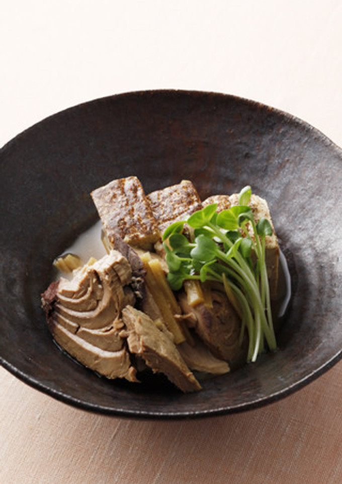 かつおなまりと焼き豆腐の煮物-レシピのメイン写真