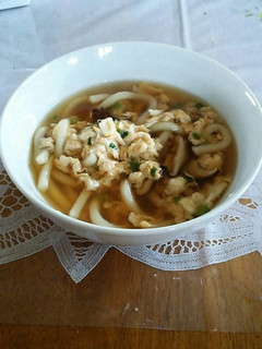 ランチにぴったり♡あったかたまごうどん♡-レシピのメイン写真