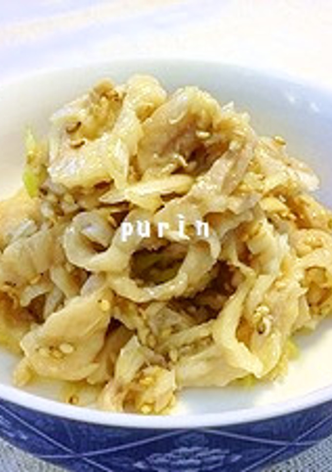 節約料理♪鶏皮のネギ和え-レシピのメイン写真