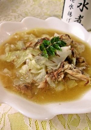 美味しいさばの水煮缶で味噌スープ-レシピのメイン写真