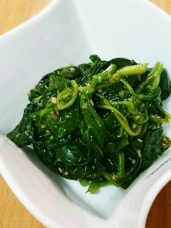 モロヘイヤのごまあえ-レシピのメイン写真