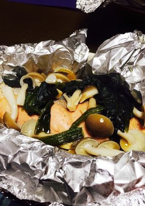 シャケのホイル焼き♪-レシピのメイン写真
