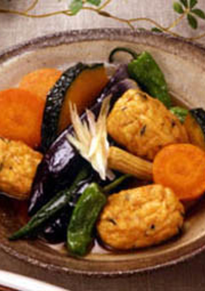 白身魚揚げと旬野菜の揚げびたし-レシピのメイン写真