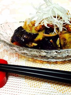 揚げなすと香味野菜の甘辛煮-レシピのメイン写真