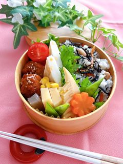 ひじき煮リメイク・簡単ちらし寿司-レシピのメイン写真