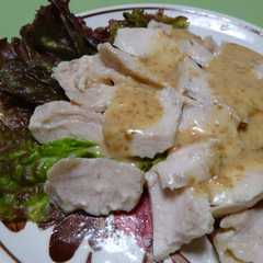 鶏ムネ肉のしっとり柔らか蒸し鶏-レシピのメイン写真