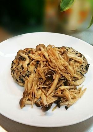 豆腐ひじきハンバーグ-レシピのメイン写真