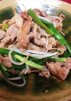 味付け肉でお手軽♪豚もやし炒め-レシピのメイン写真