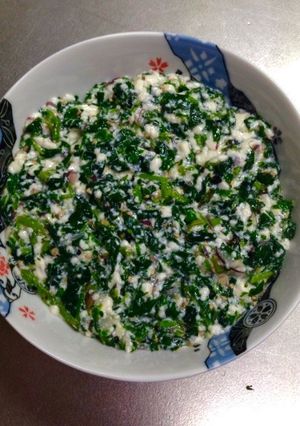 モロヘイヤと豆腐のふわトロ〜-レシピのメイン写真