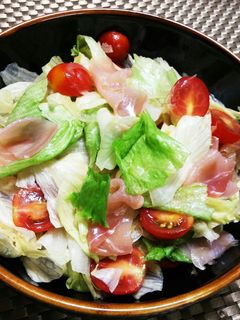 生ハムのイタリアンサラダ-レシピのメイン写真
