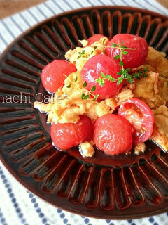 アップルティーdeトマたま炒め-レシピのメイン写真