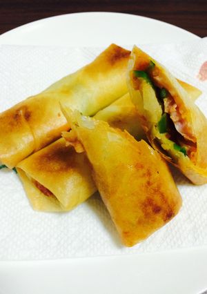 とろ〜りチーズのピザ春巻き-レシピのメイン写真