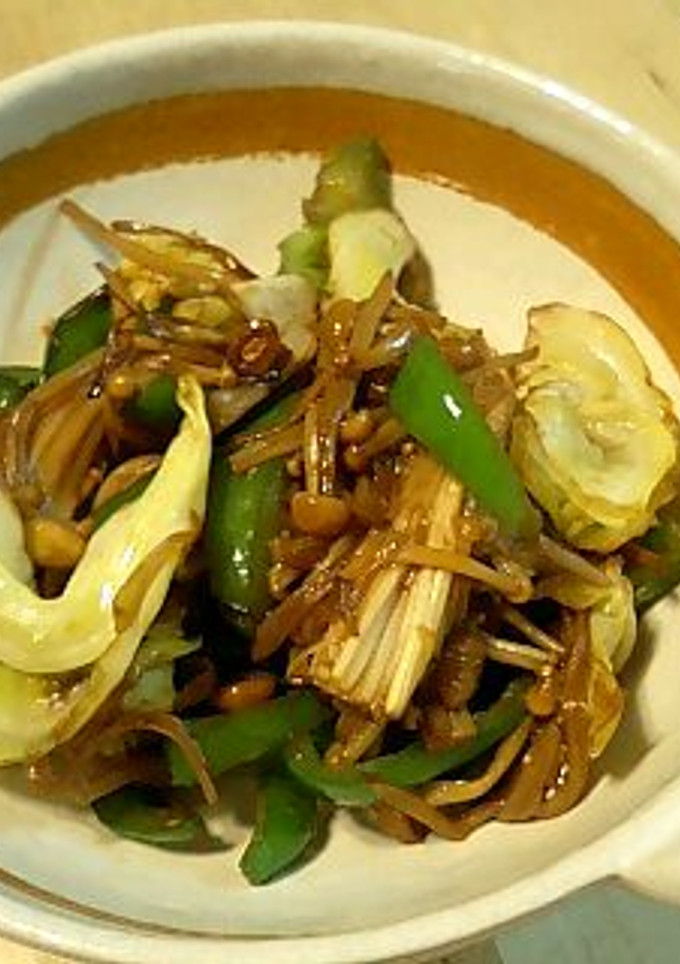 ３つの材料で簡単野菜炒め-レシピのメイン写真