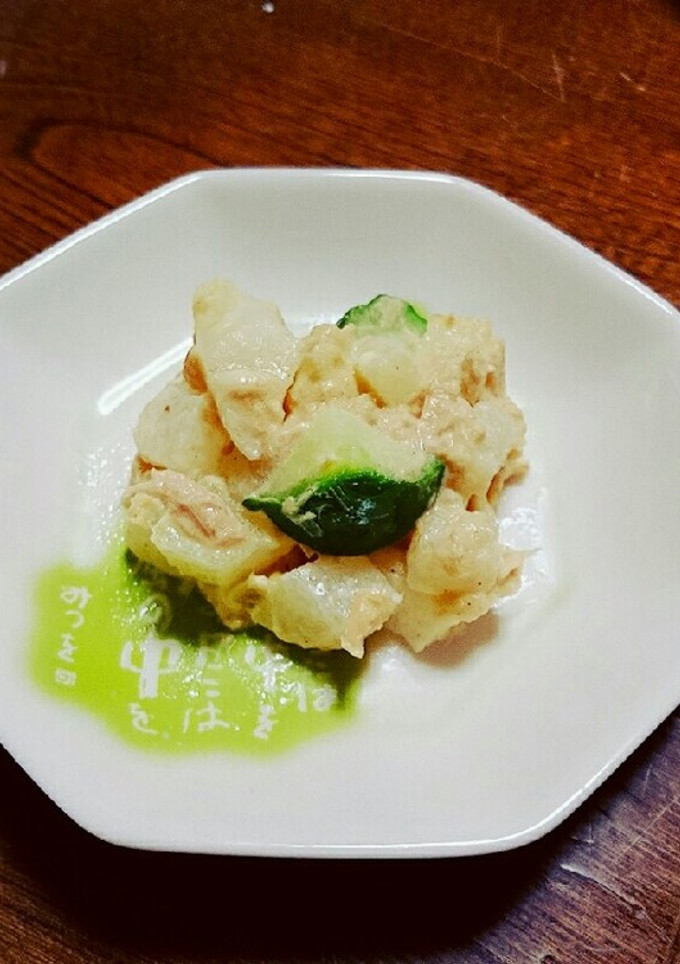 激うま‼冬瓜とツナのマヨ炒め-レシピのメイン写真