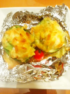 アボカドと豆腐のチーズ焼き♪-レシピのメイン写真