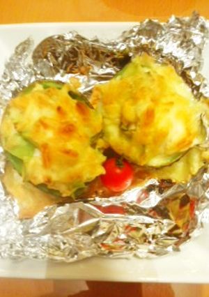 アボカドと豆腐のチーズ焼き♪-レシピのメイン写真