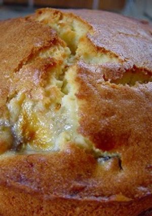 バナナ&ピーナッツバターケーキ-レシピのメイン写真