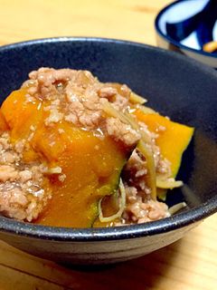 生姜香る〜かぼちゃのそぼろあん♪-レシピのメイン写真