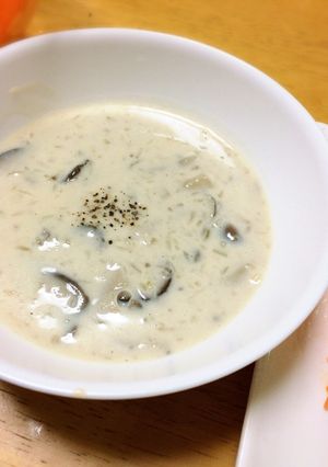 きのこスープ-レシピのメイン写真