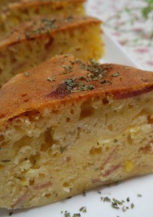 炊飯器でコーンマヨパン風ケークサレ-レシピのメイン写真