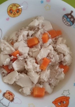離乳食 炒り豆腐-レシピのメイン写真