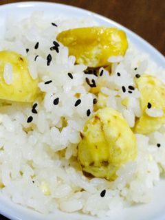 栗ご飯-レシピのメイン写真