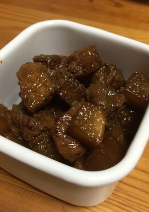豚肉の角切りand大根のコッテリ煮☆-レシピのメイン写真