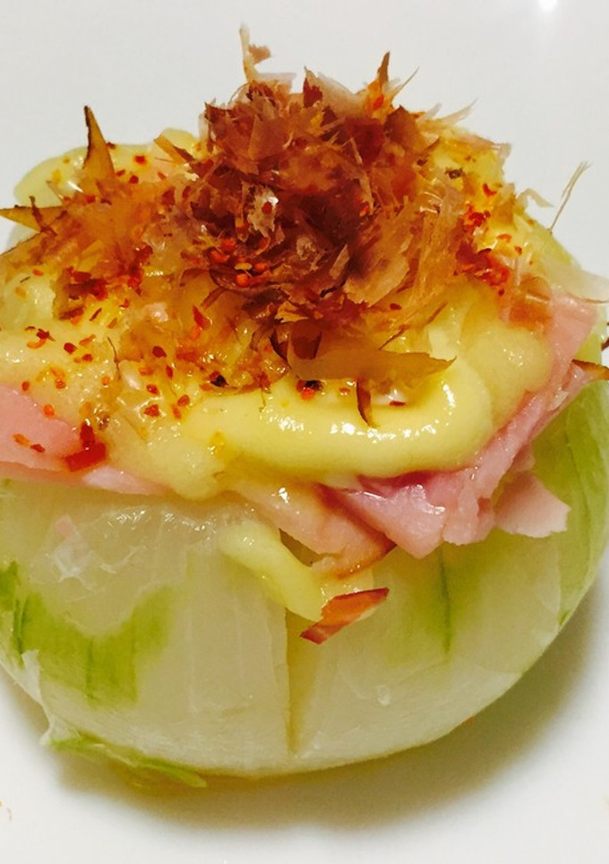 淡路島産玉ねぎの丸ごとレンジ蒸し-レシピのメイン写真